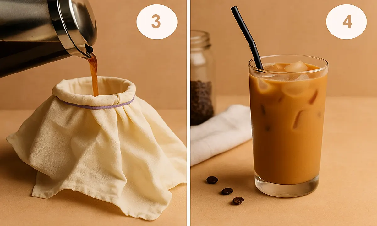 Filter and Serve Cold Brew Coffee Concentrate