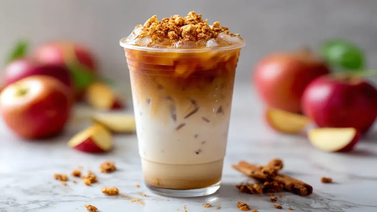 Iced Apple Crisp Oatmilk Macchiato Recipe