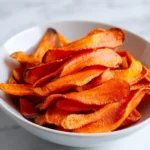 Crispy Baked Carrot Chips Recipe 5 Perfectly Crispy Baked Carrot Chips Recipe