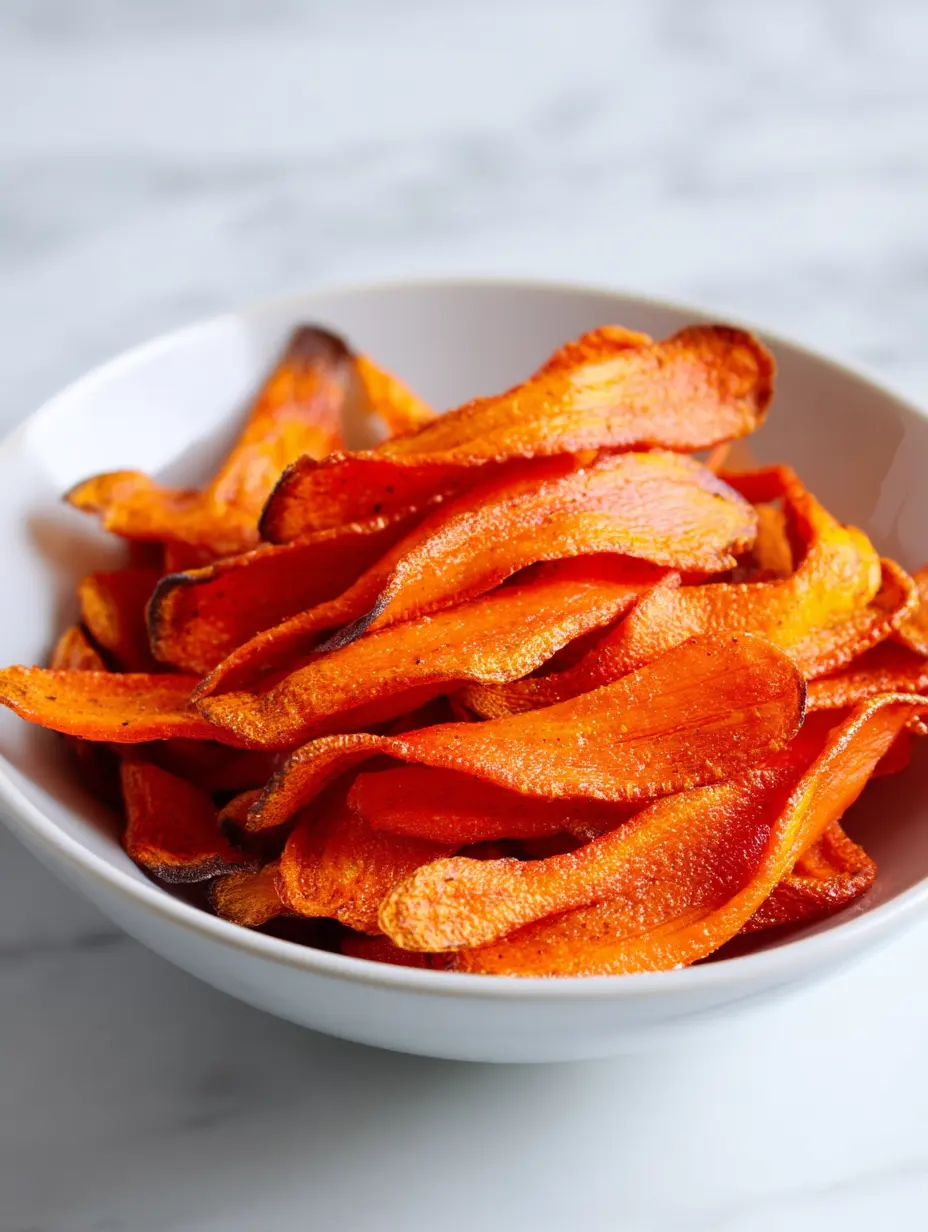 Crispy Baked Carrot Chips Recipe 4 Perfectly Crispy Baked Carrot Chips Recipe