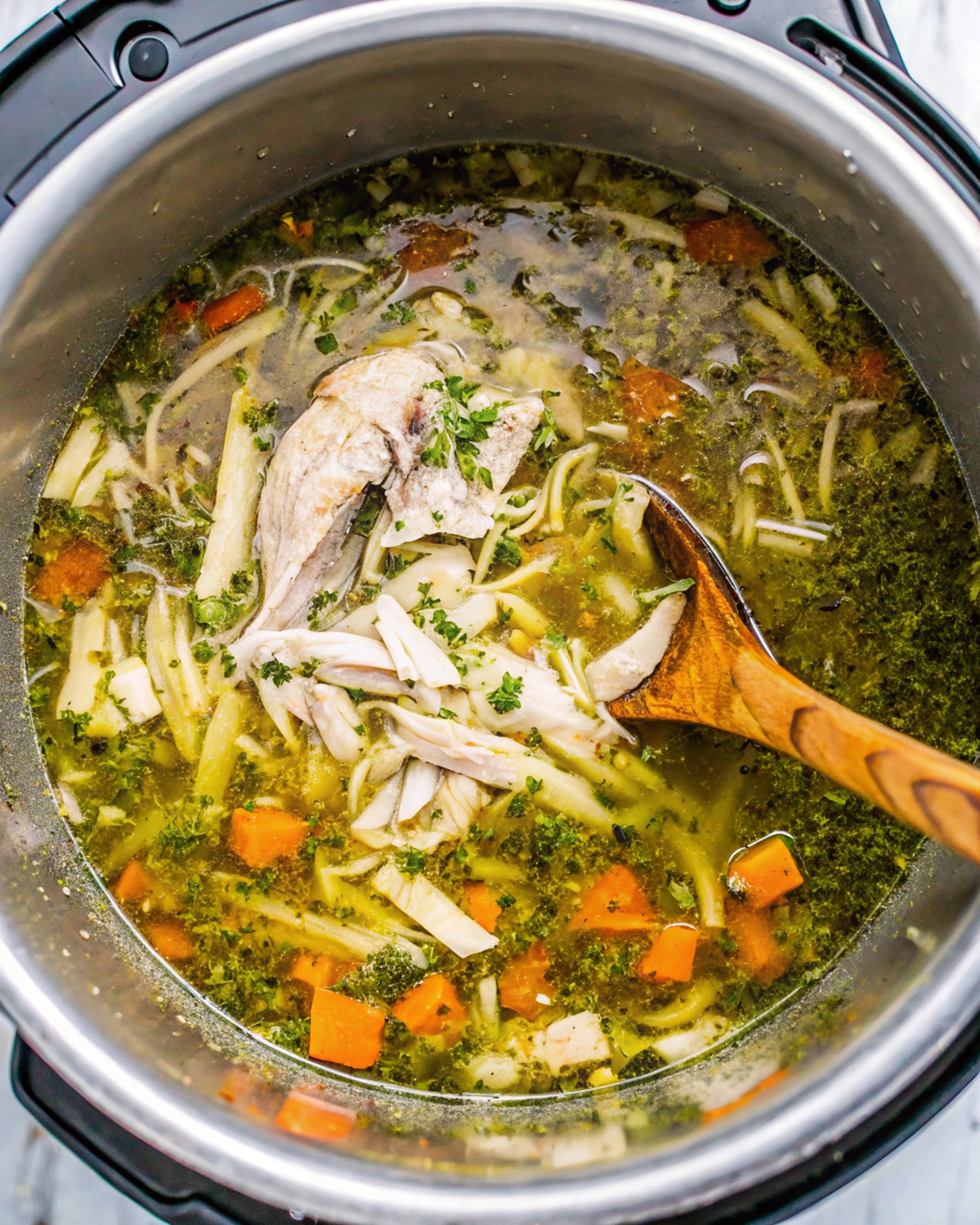 Instant Pot Chicken Noodle Soup Recipe 5 Instant Pot Chicken Noodle Soup Step-by-Step Instructions