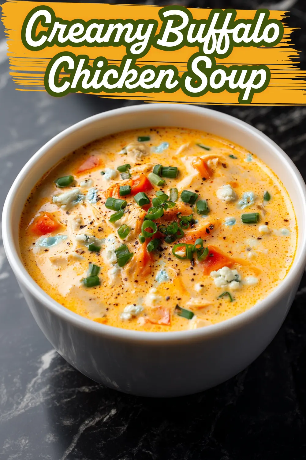 Buffalo Chicken Soup Recipe 5 This buffalo chicken soup truly is a go-to recipe